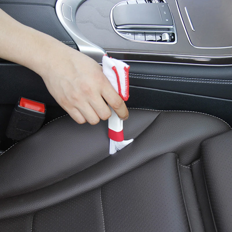Escova de cabeça dupla para ve - Interior Detailing Kit avaliação e preço