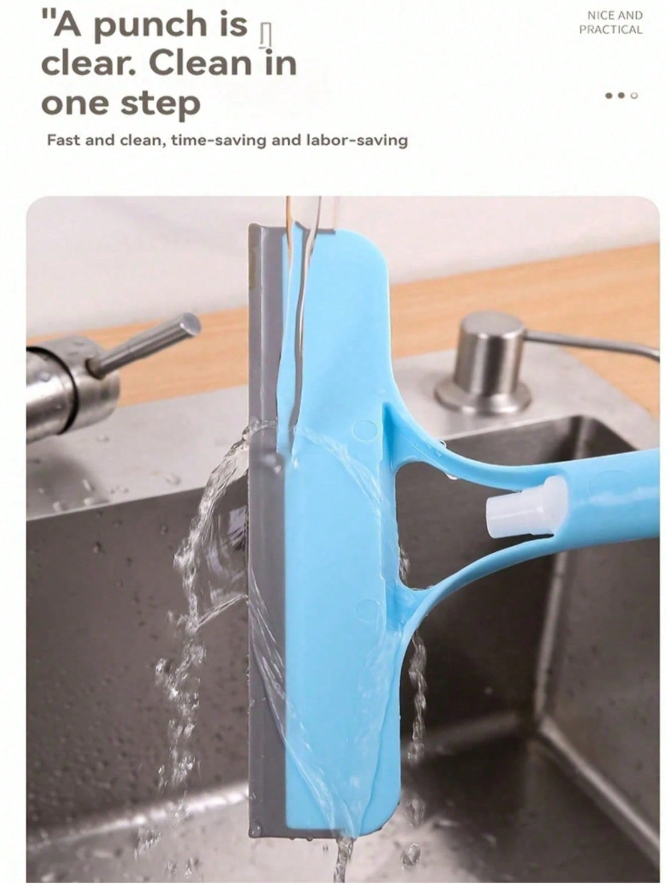 Raspador de vidro 3 em 1 com b - Glass Cleaner Streak avaliação e preço