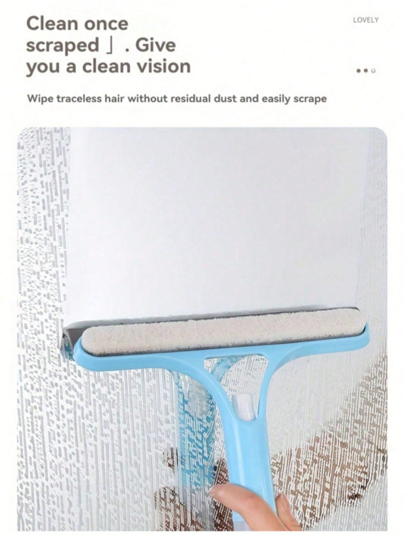 Raspador de vidro 3 em 1 com b - Glass Cleaner Streak avaliação e preço