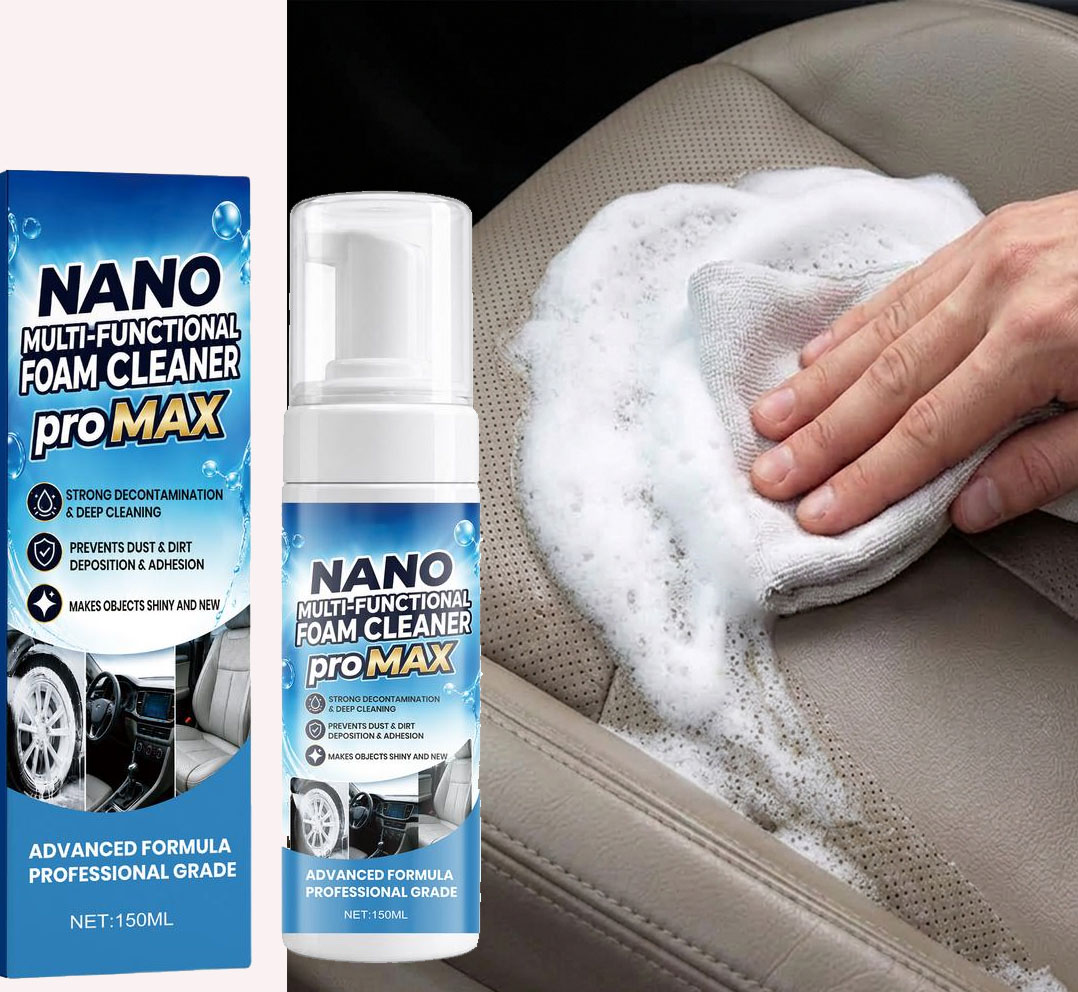 Detergente em espuma para limp - Odor Eliminator Car avaliação e preço