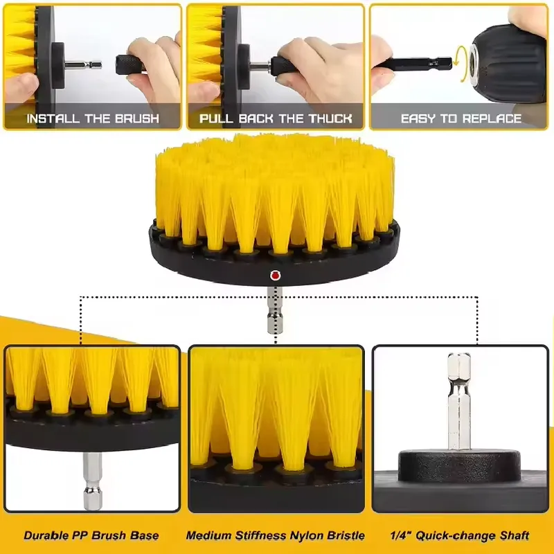 Kit de limpeza para carros com - Dirt Brush Interior avaliação e preço